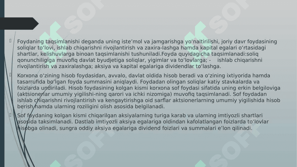 Moliyaviy natijalar to'g'risidagi hisobot 7