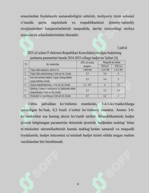 BYUDJETDAN MOLIYALASHTIRISH TIZIMI 8