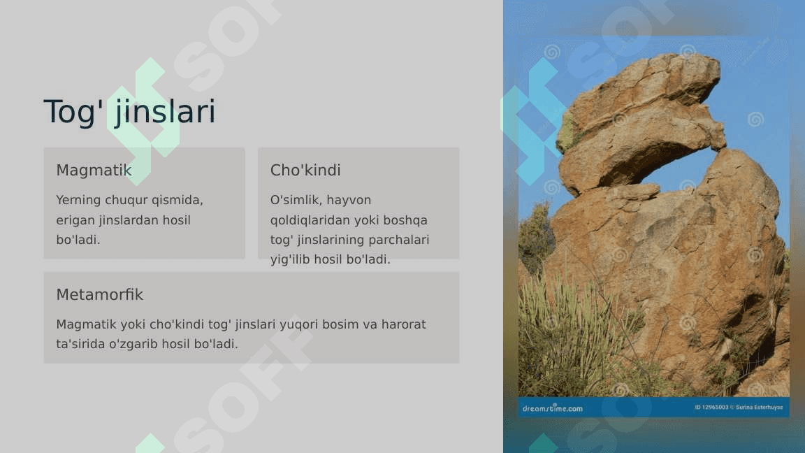 Intruziv tog' jinslarining yotish shakillari (Morfologiyasi) 4