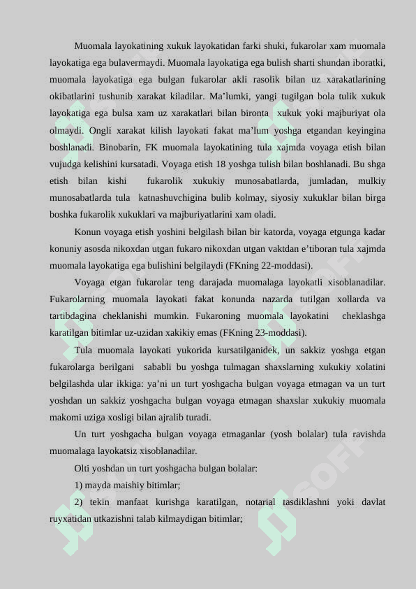 Fuqarolik huquqi sub’ektlari va ob’ektlari 24 5
