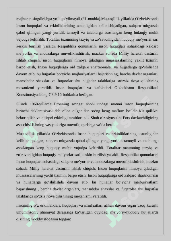 INSON HUQUQINI BUZGANLIK UCHUN INTIZOIMIY JAVOBGARLIK 24 8