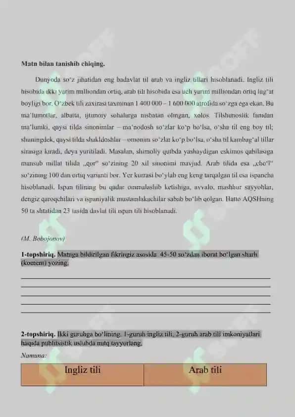 publisistik uslub mavzusidagi loyiha ishi 2