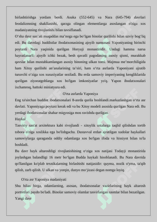 XI-XV asrlarda Yapоniya” mavzusida davra suxbati 4