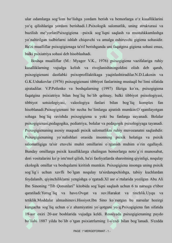 PSIXOLOGIKXIZMATPSIXOSOTSIALSALOMATLIKNING  TUTGANO’RNI 6