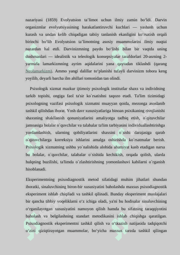 Evolutsion psixologiyaga kirish 2