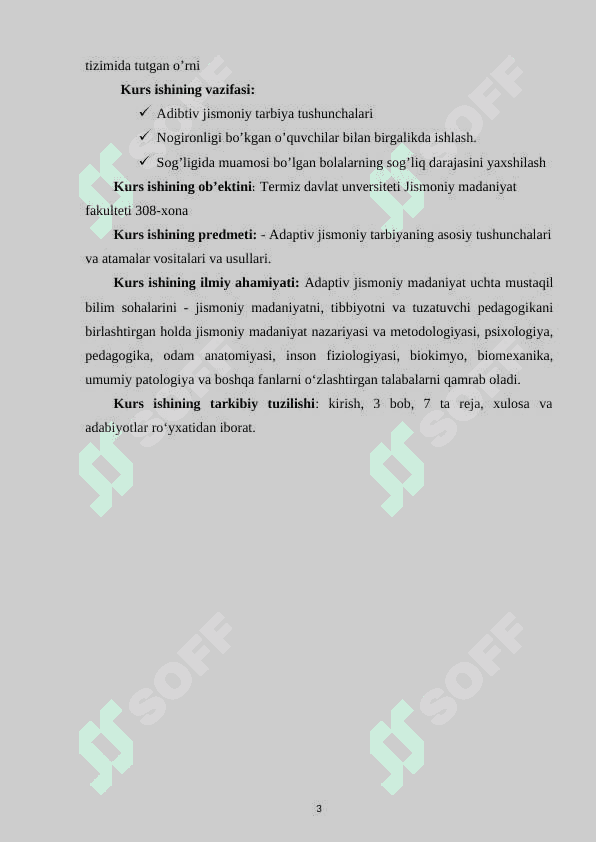 Adaptiv jismoniy tarbiya. 3