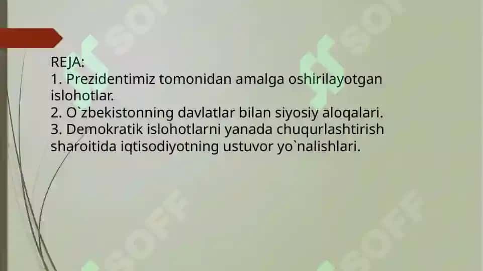 Islohotlar 2