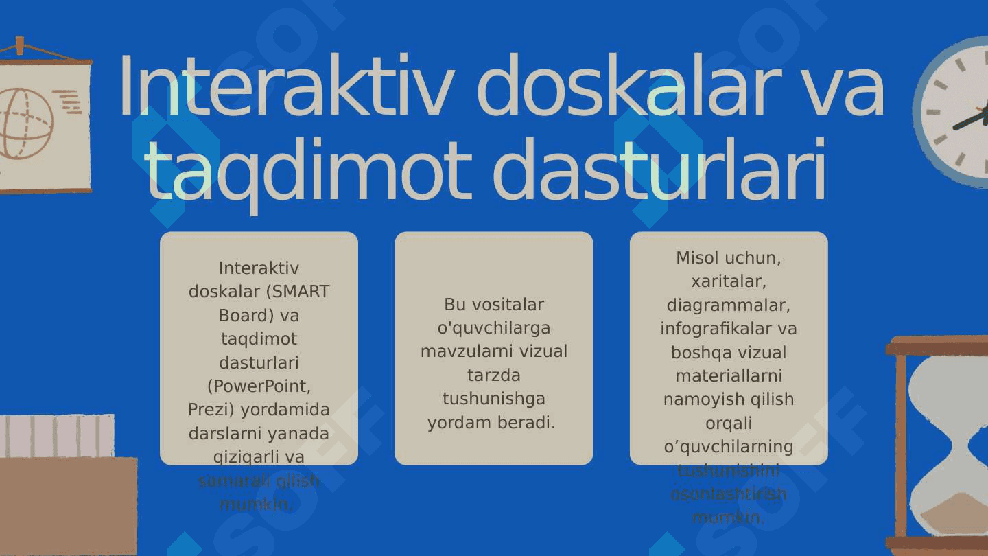 Geografiya darslarida innovatsion texnologiyalaridan foydalanish yo’llari. 4