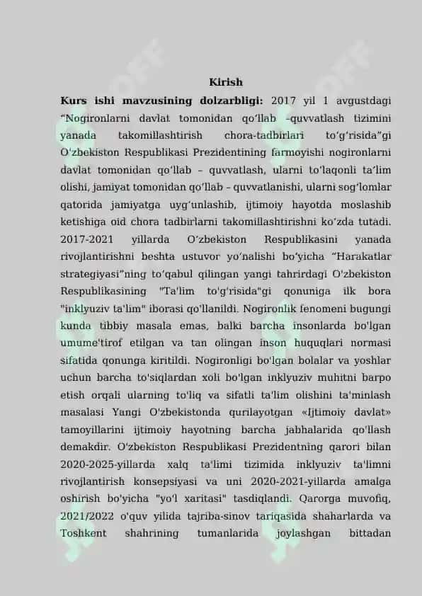 Kar bolalarda til va tafakkur rivojlanishi nazariy asoslari 2