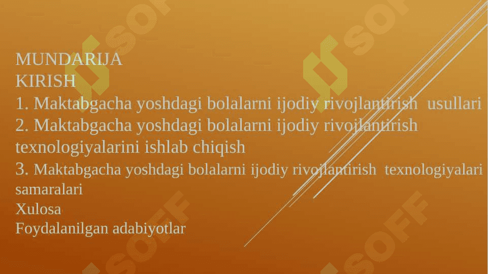 Maktabgacha yoshdagi bolalarni ijodiy rivojlantirish  texnologiyalari 3
