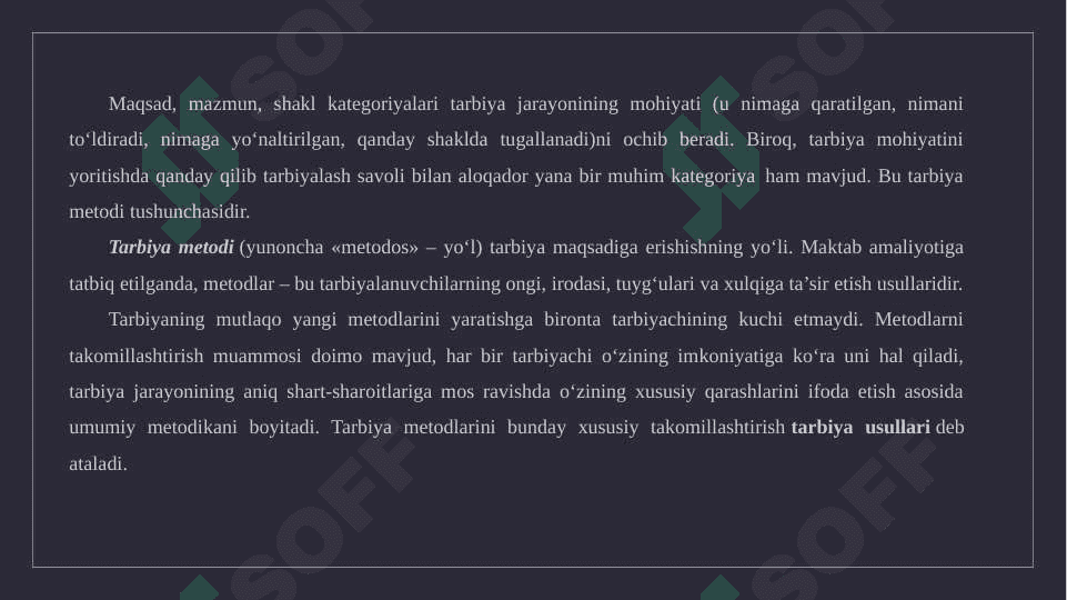 : tarbiya metodlari tasnifi, ijtimoiy ongni shakillantirishi metodlari 2