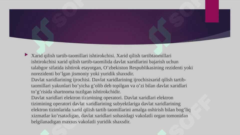 Davlat xaridlarining mohiyati 5