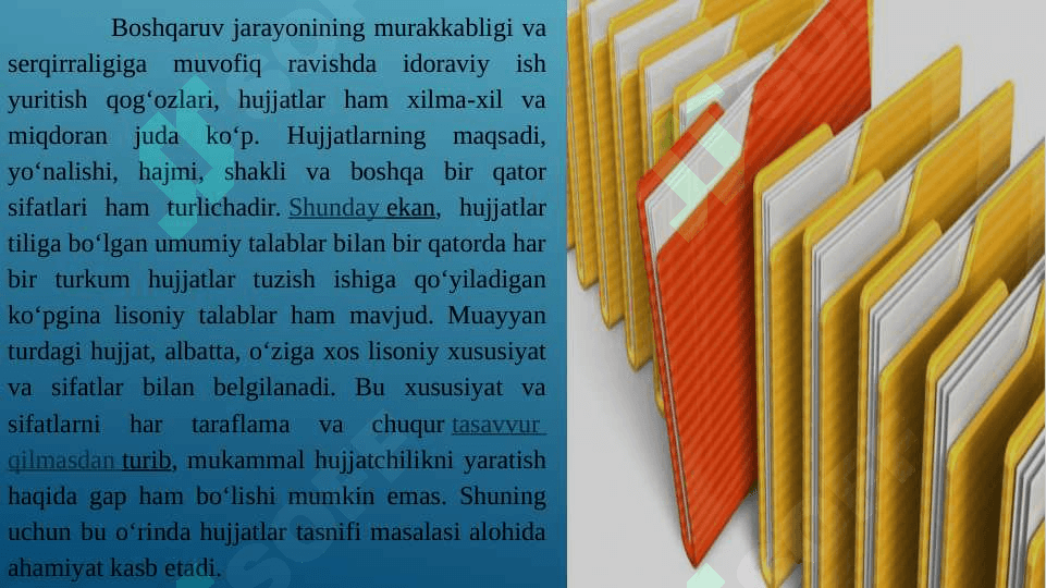 SOHADA HUJJAT YURITISH ASOSLARI 3