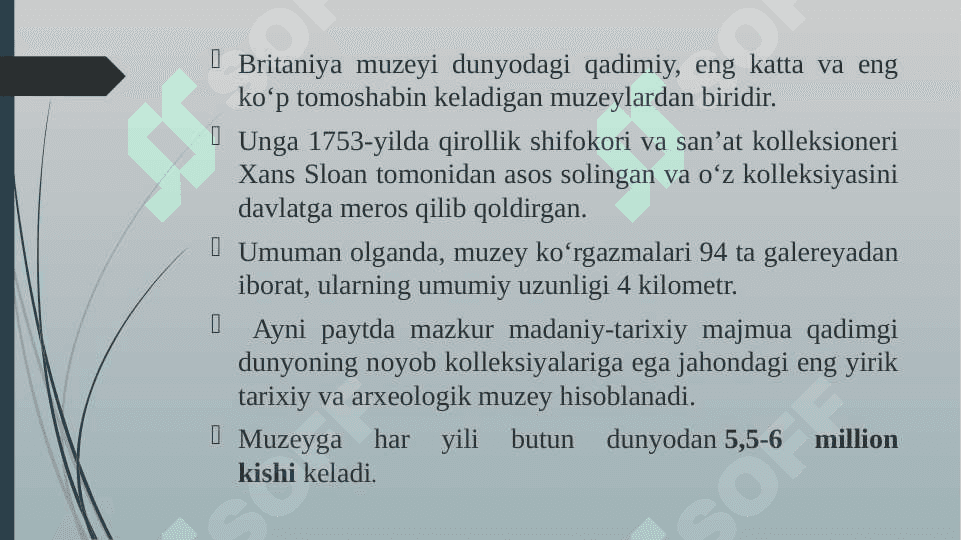 Britaniya fondlaridagi O‘zbekistonga oid madaniy boyliklar, ularning turlari va tadqiq etish masalalari 6