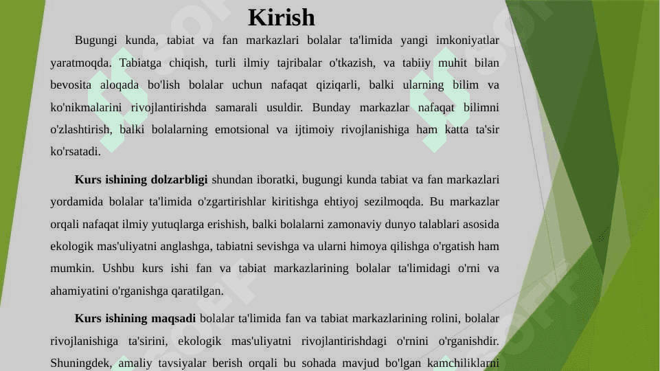 Fan va tabiat  markazi 5
