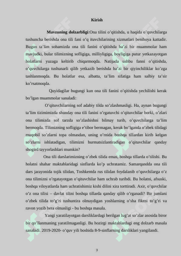 Ta’lim bosqichlarida gap va uning turlarini nutqiy vaziyatlar orqali o‘rgatish usullari 3