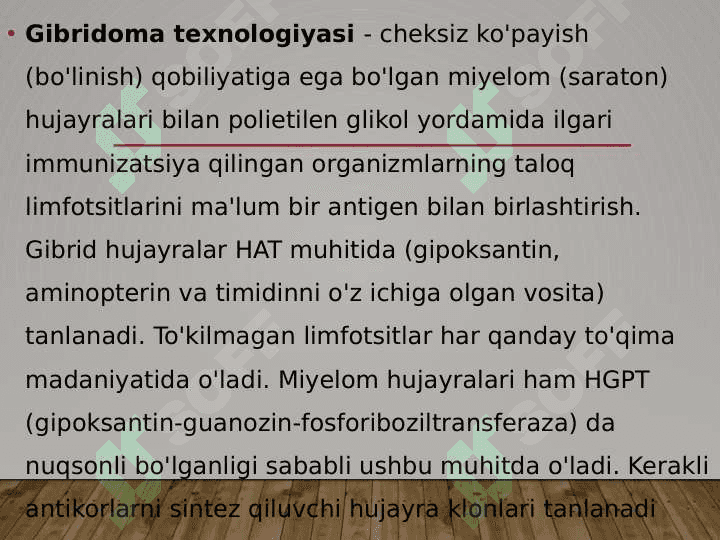 Gibridomalar texnologiyasi 3