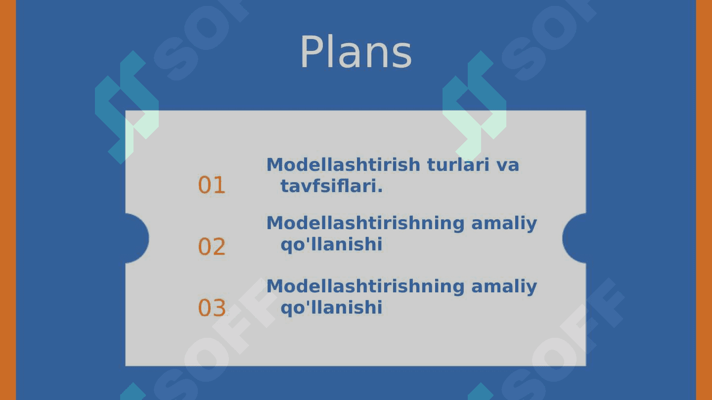 Tibbiy-biologik tadqiqotlarda modellashtirish turlari 2