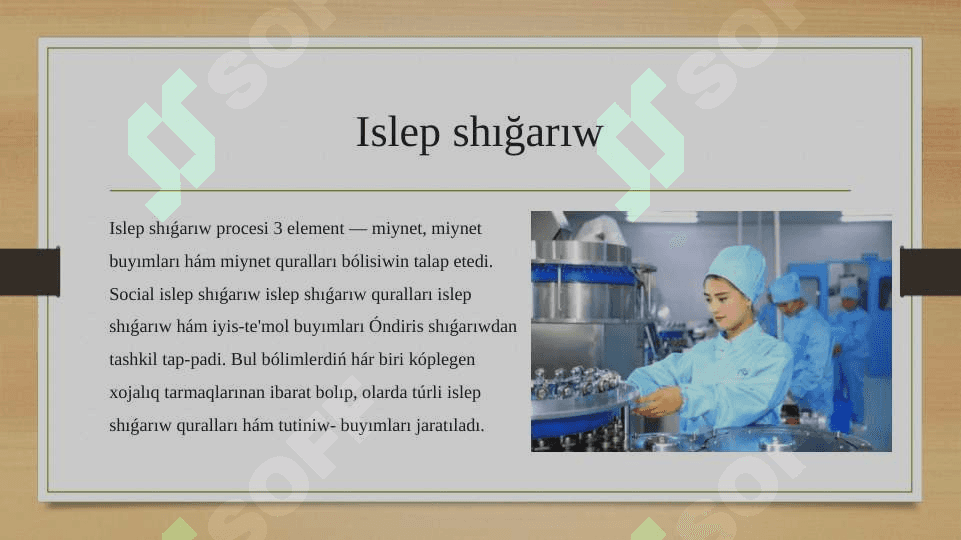 Islep shığarıw hàm jumıssızlıq qatınası 3