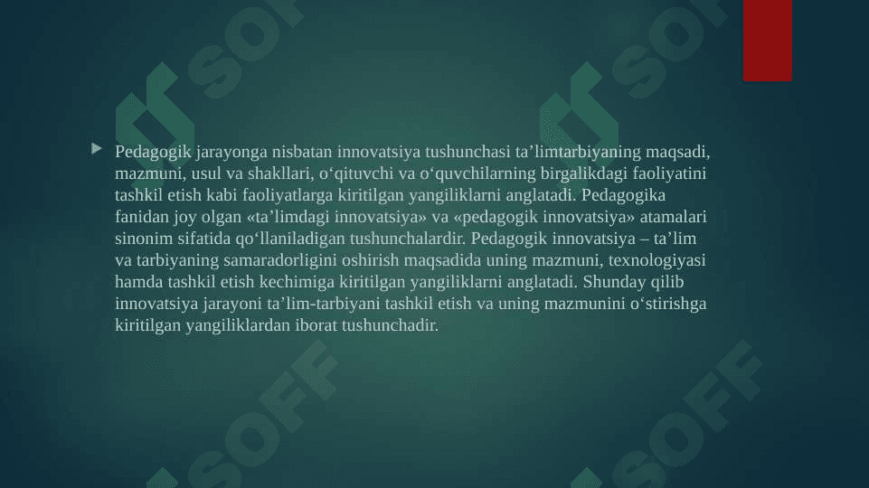 Adabiyot oʻqitishda taʼlim texnologiyalarining oʻrni va roli misolida 5