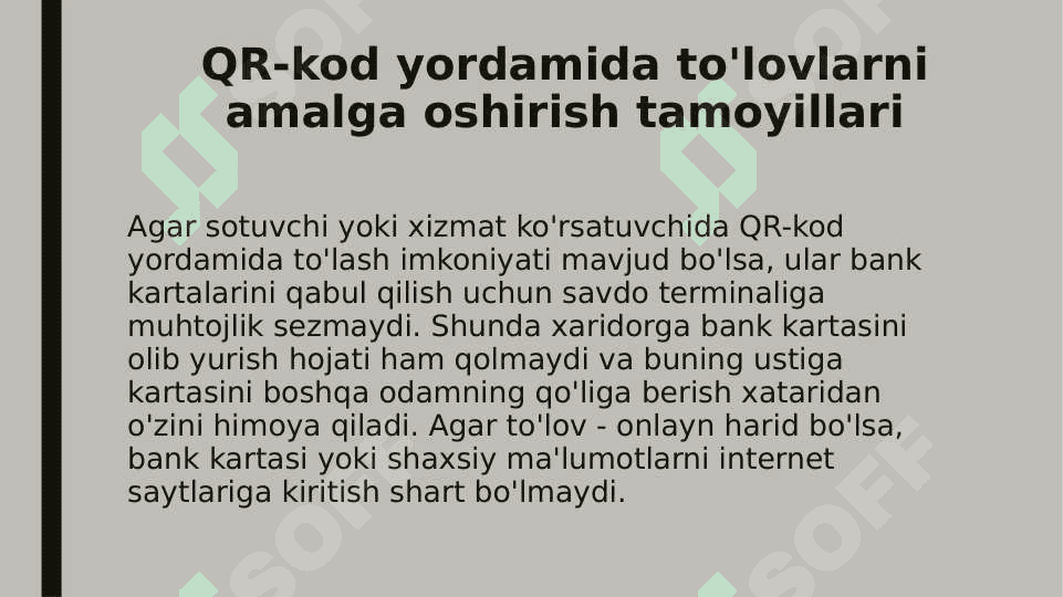 QR-kod yordamidagi to‘lovlar va ularni keng joriy qilish 6