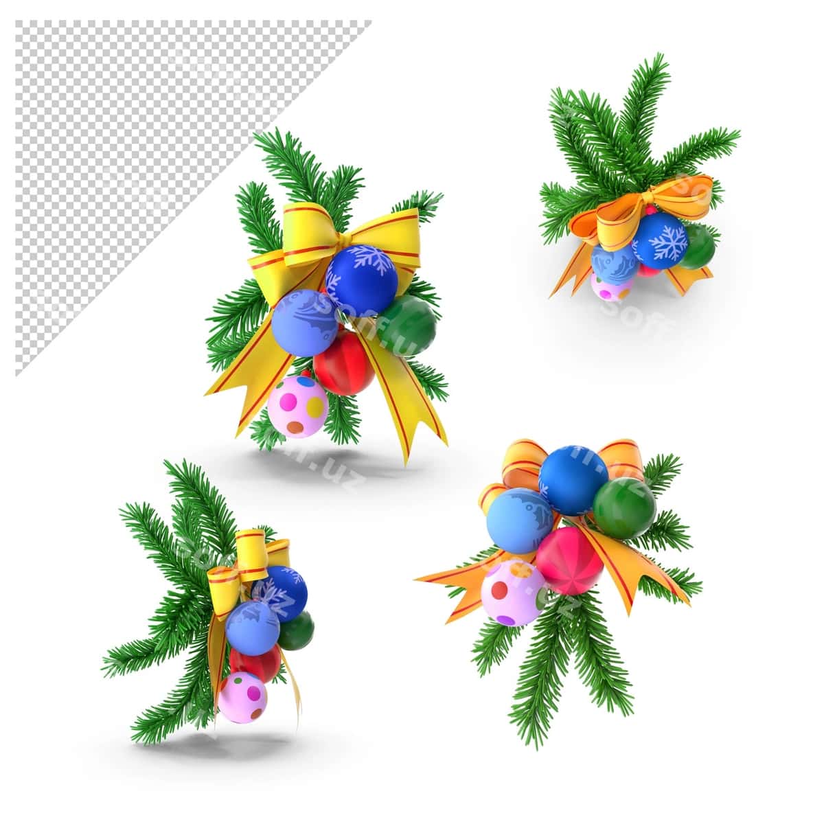 Fir darchalari png | Fir branches png 1
