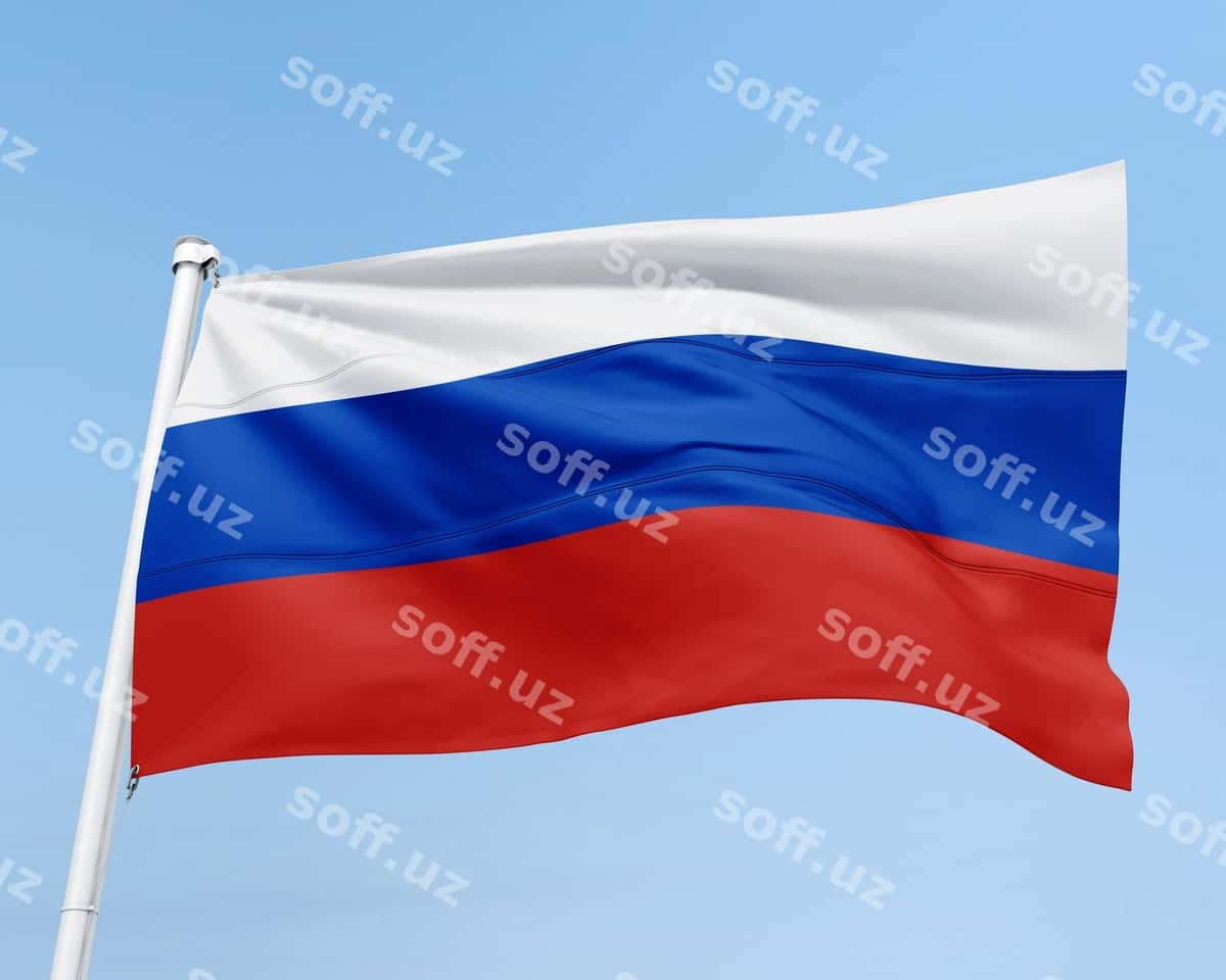 Bayroq mamlakat Rossiya | Flag country russia 1