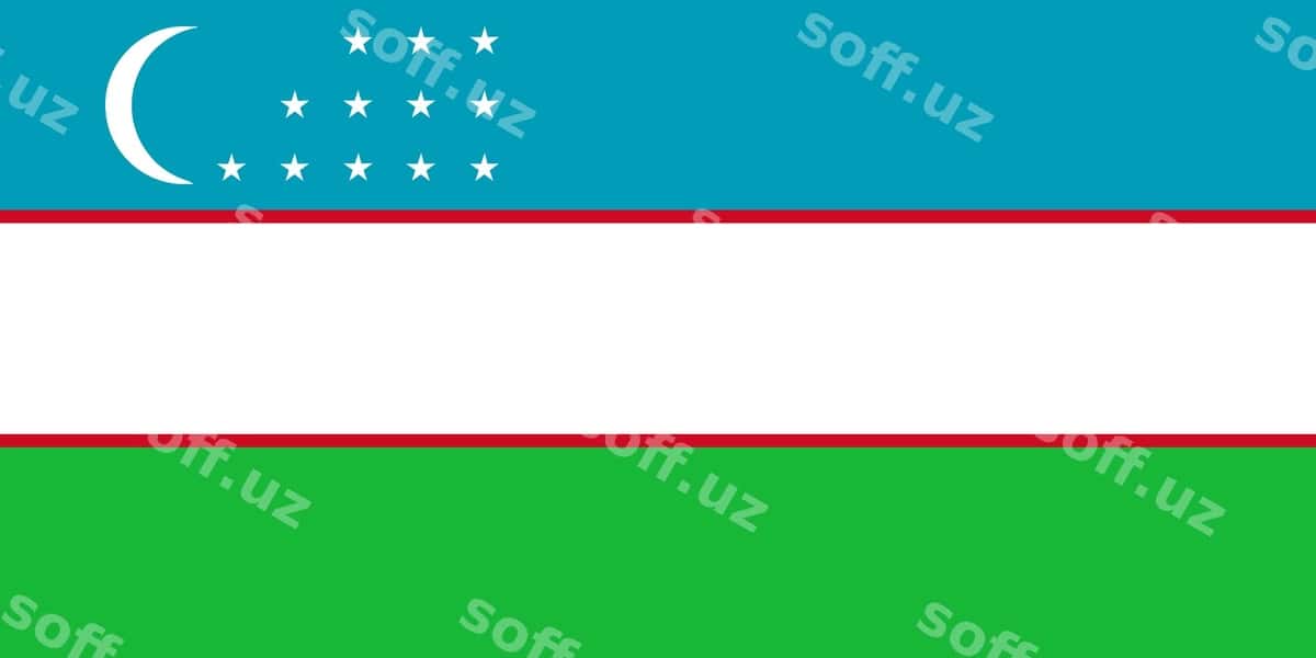 O'zbekiston bayrog'i | Flag uzbekistan 1
