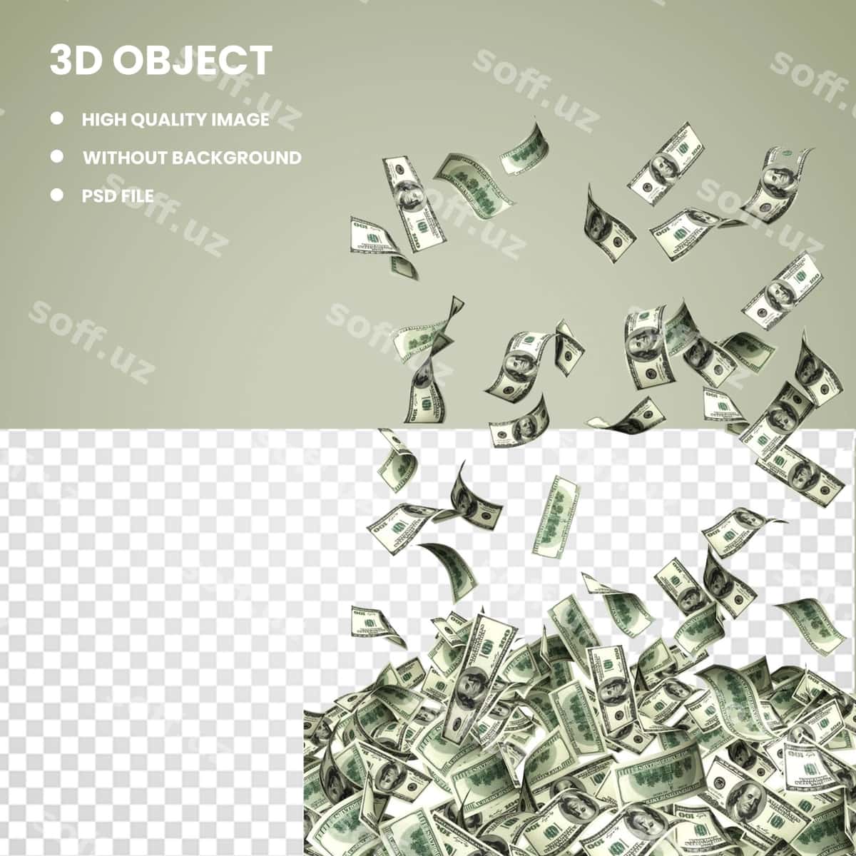 Uchib ketayotgan dollar | Flying dollar 1