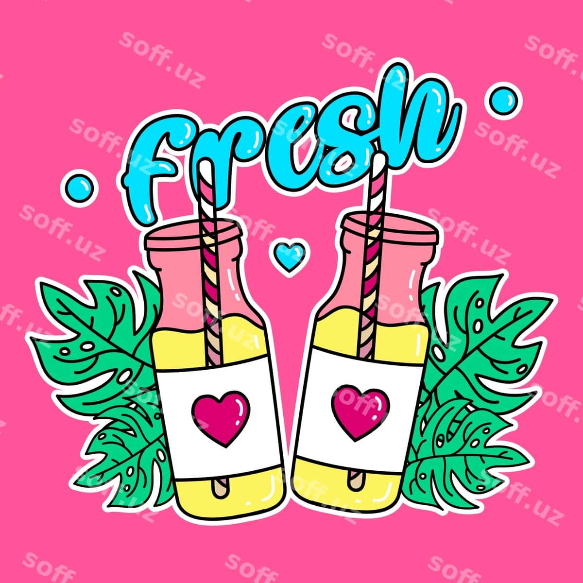 Yangi suv o'simliklar bilan | Fresh juice with plants 1