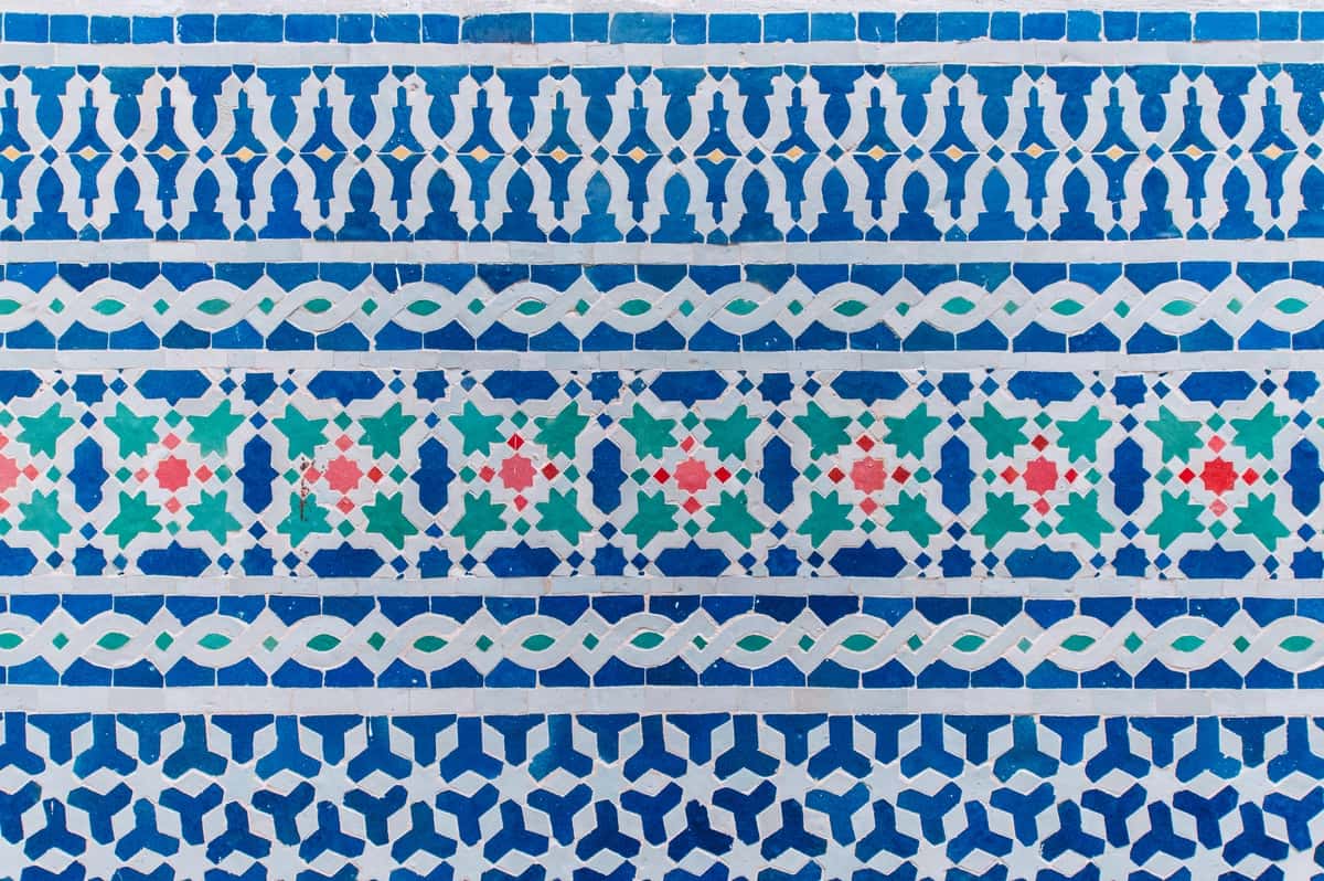 To'liq ramka naqshli devor | Full frame shot patterned wall 1