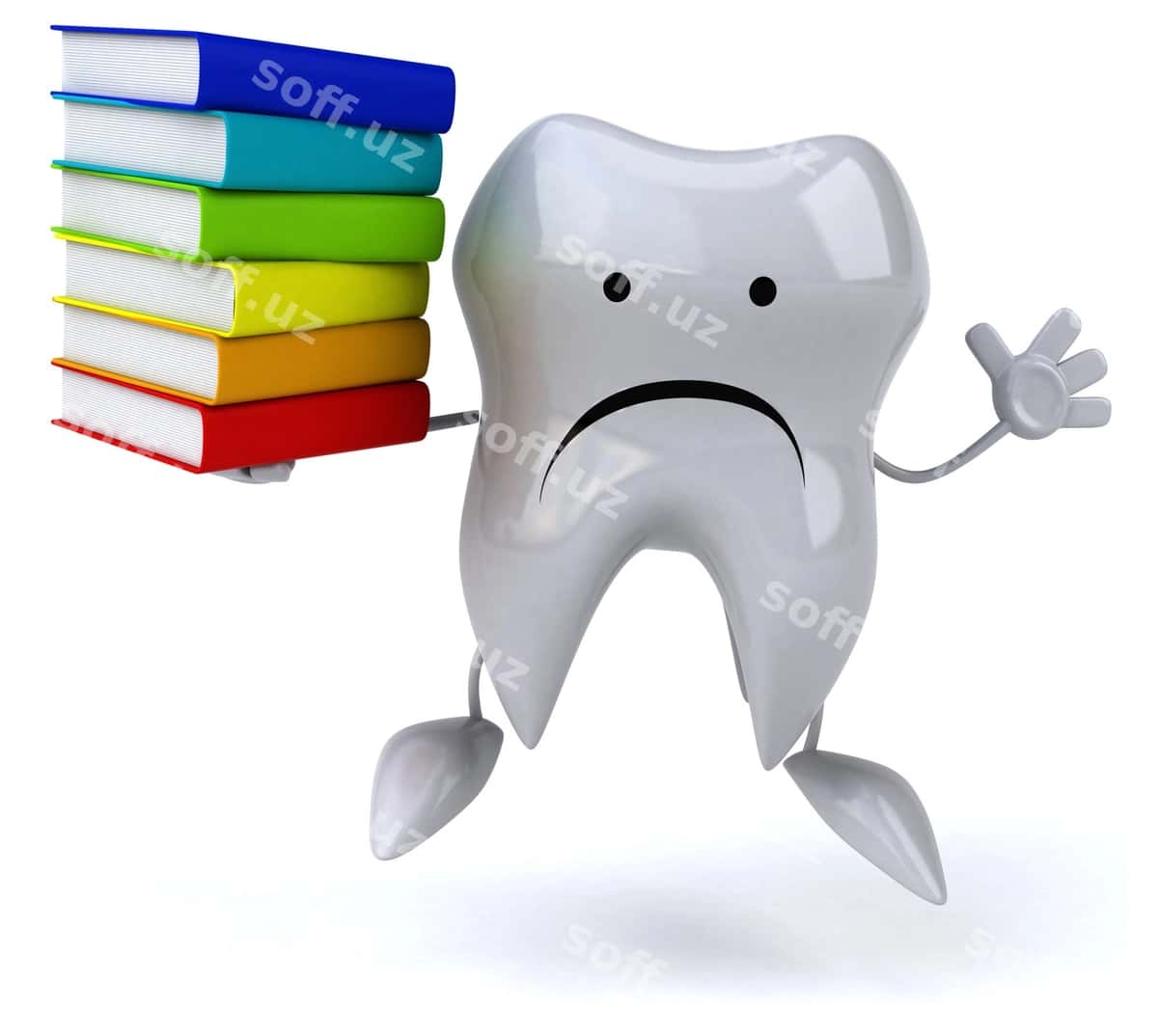 Fun tish 3d qahramon | Fun tooth 3d character 1