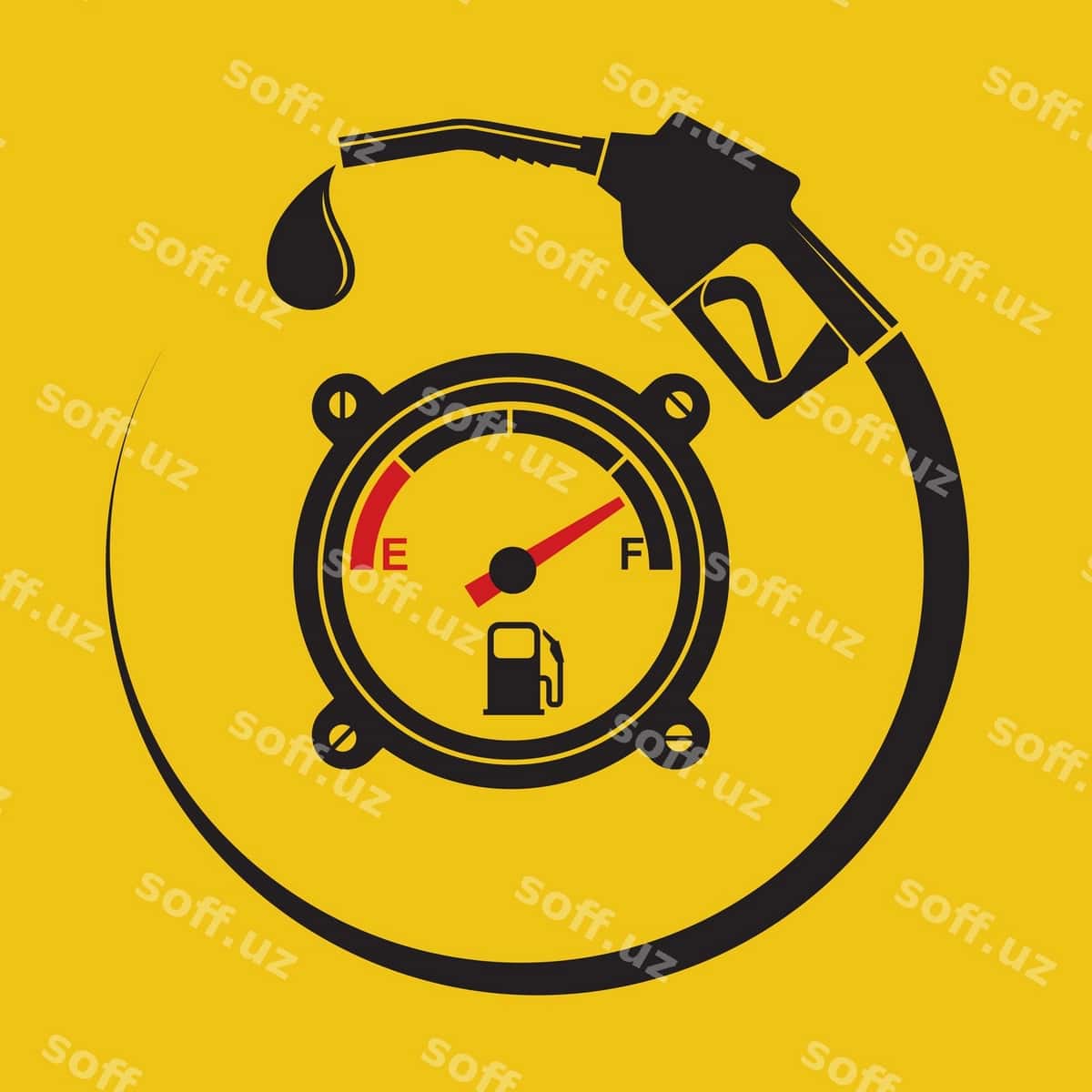 Yoqilg'i quyish shoxobchasi plakat | Gas station poster 1