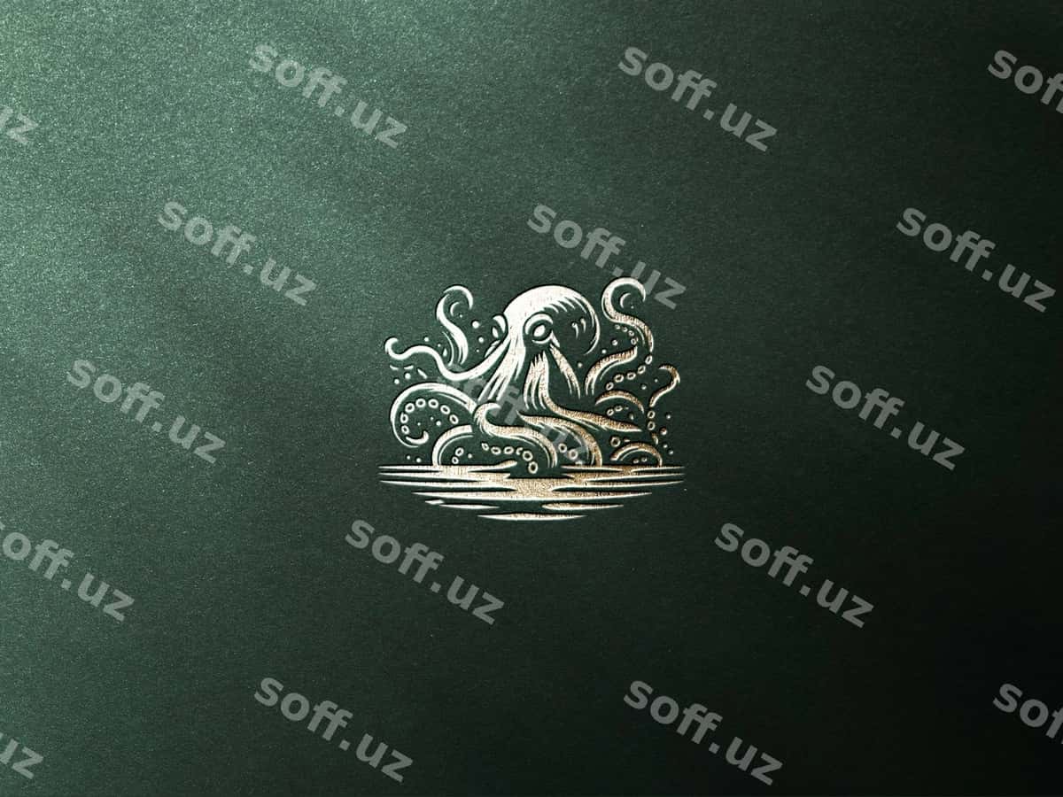 Oltin foliya qoplay logotip namunasi | Gold foil emboss logo mockup 1