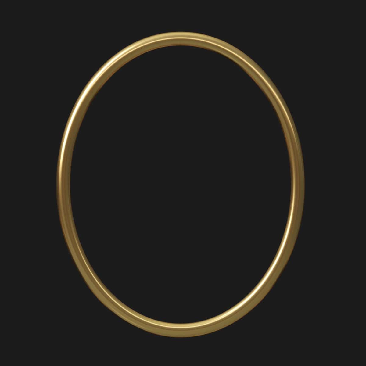 Oltin uzuk ramkasi izolyatsiyasi shablonini | Gold ring frame isolate template 1