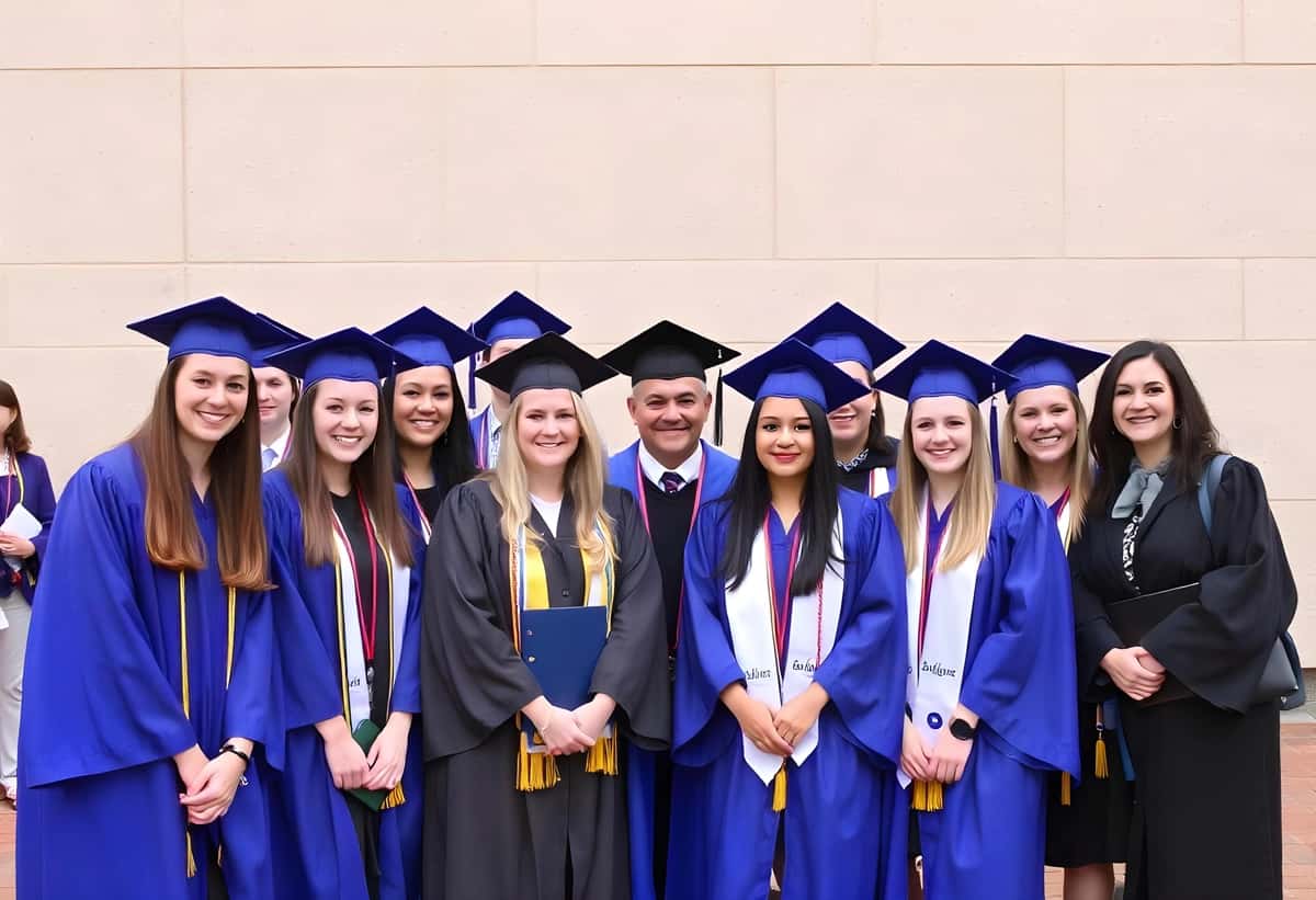 Bitiruvchilar ishtirok etgan guruh fotosurati | Graduates participating group photo 1