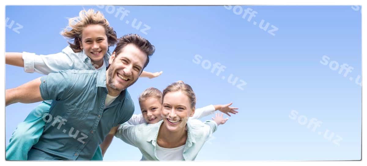 Baxtli ota-ona ularning bolalari bilan | Happy parents with their children 1