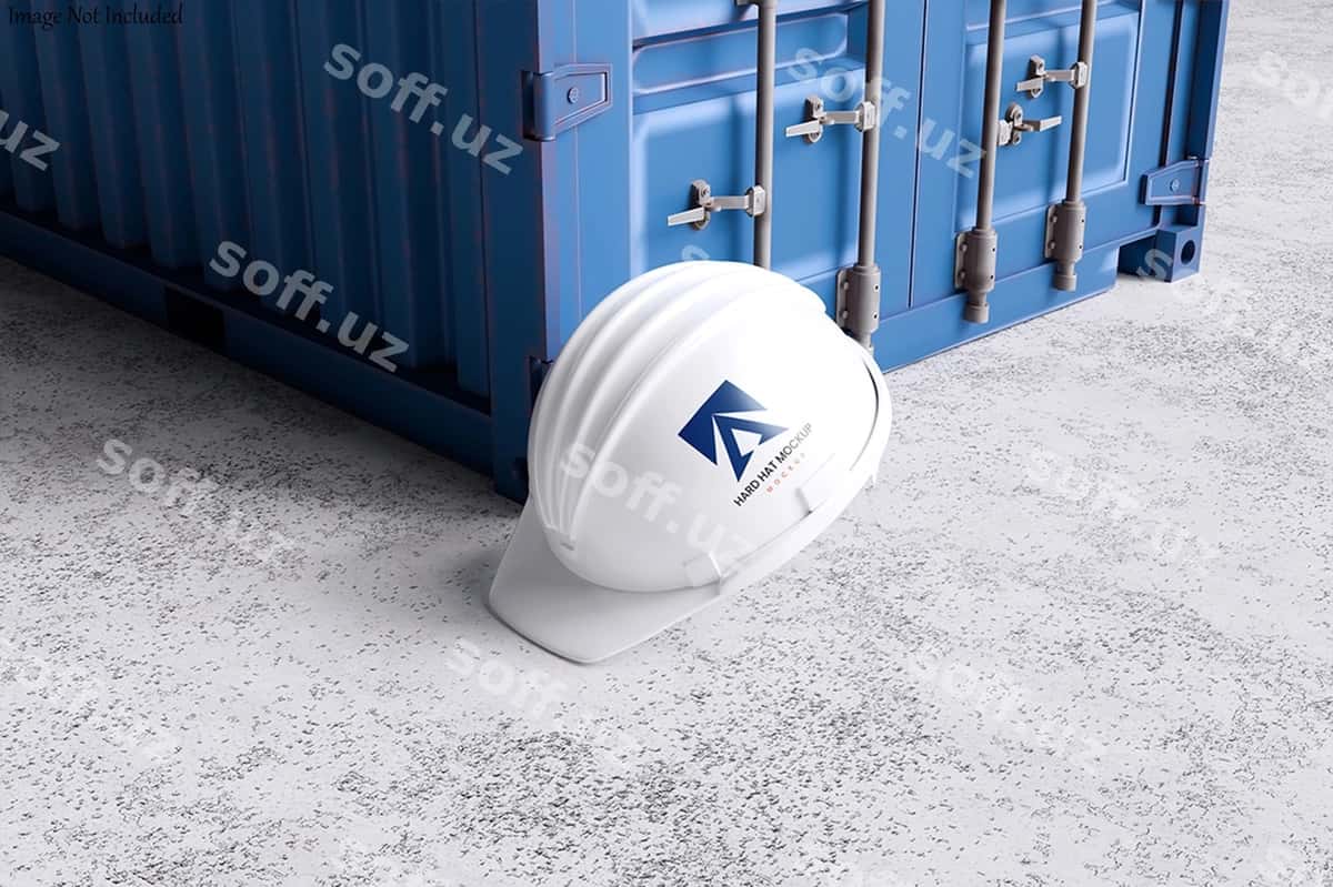 Bosh poyga tuzilishi mockup | Helmet construction mockup 1
