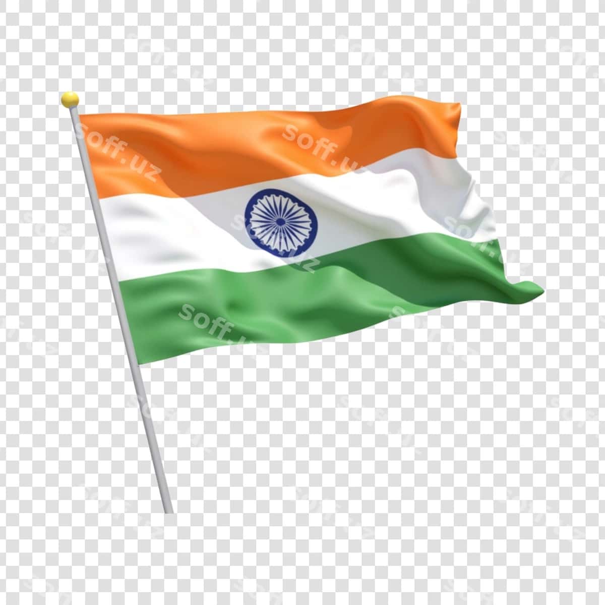 Hindiston milliy bayrog‘i hilpirayapti | Indian national flag waving 1
