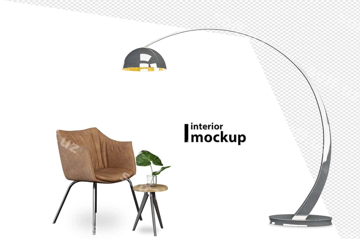 Ichki namuna 3D rendering | Interior mockup 3d rendering 1