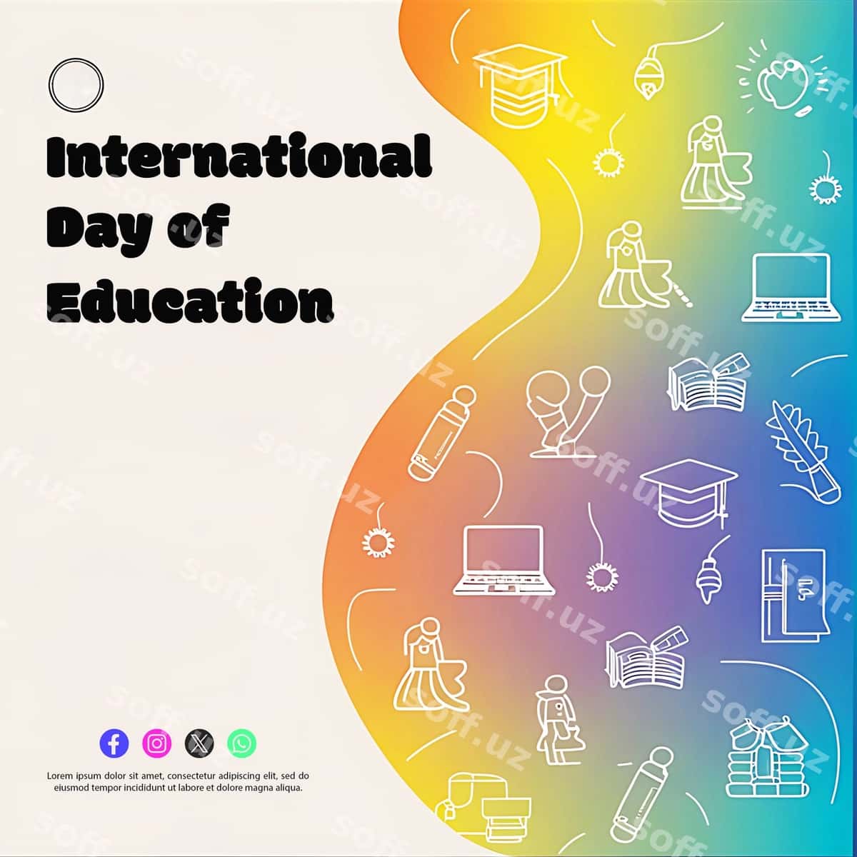 Xalqaro ta'lim kuni | International day education 1