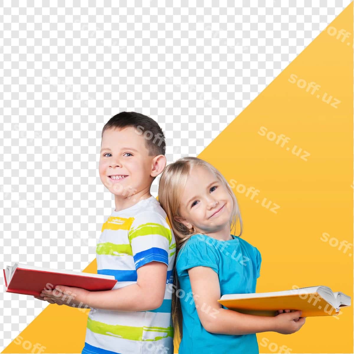 Bolalar kitob o'qiydilar | Kids reading books 1