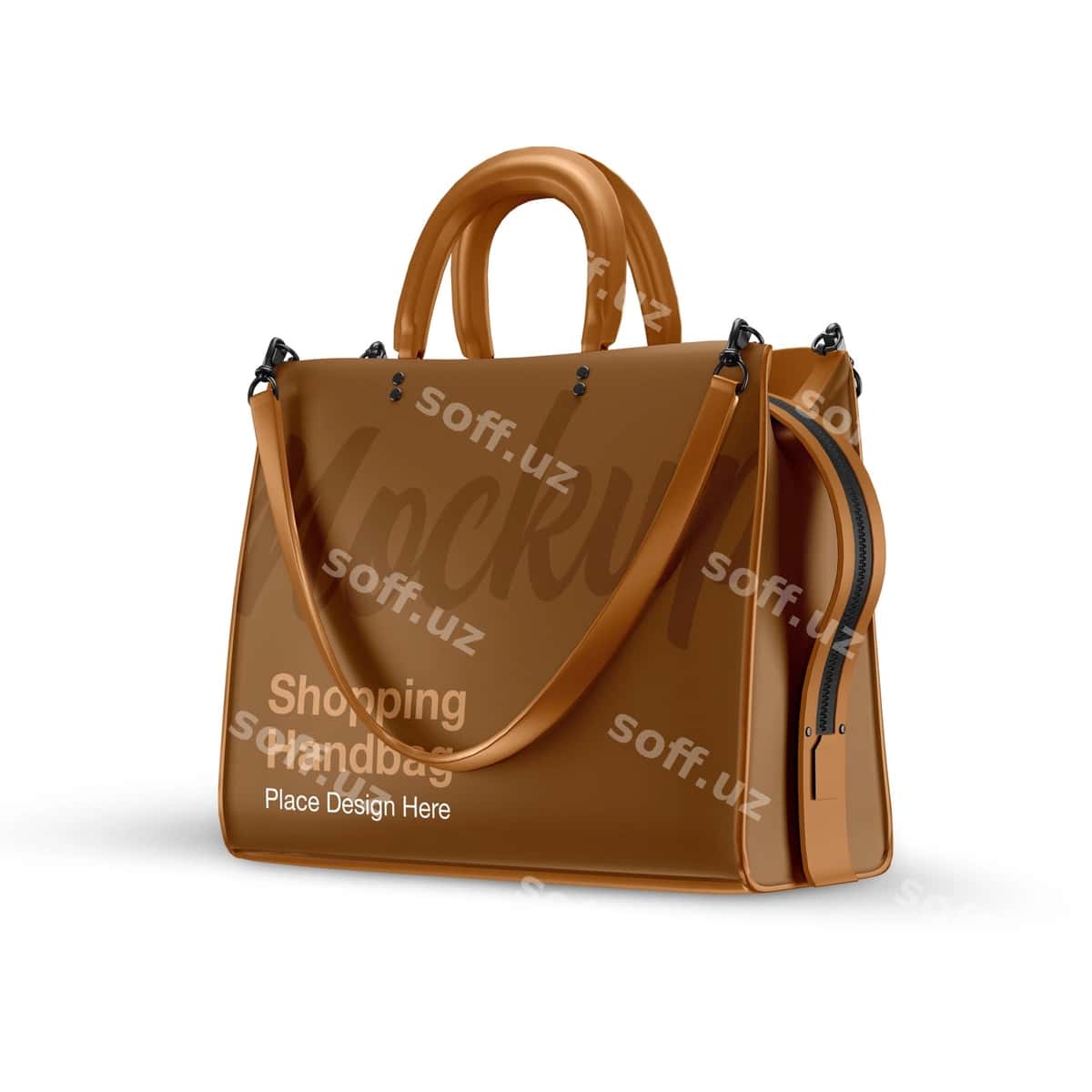 Choyli sumka namunasi | Leather bag mockup 1