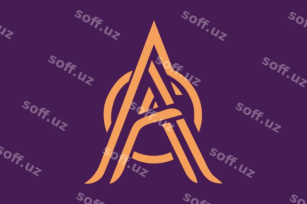 Harfli logotip vektorli dizayn shabloni | Letter logo vector design template 1