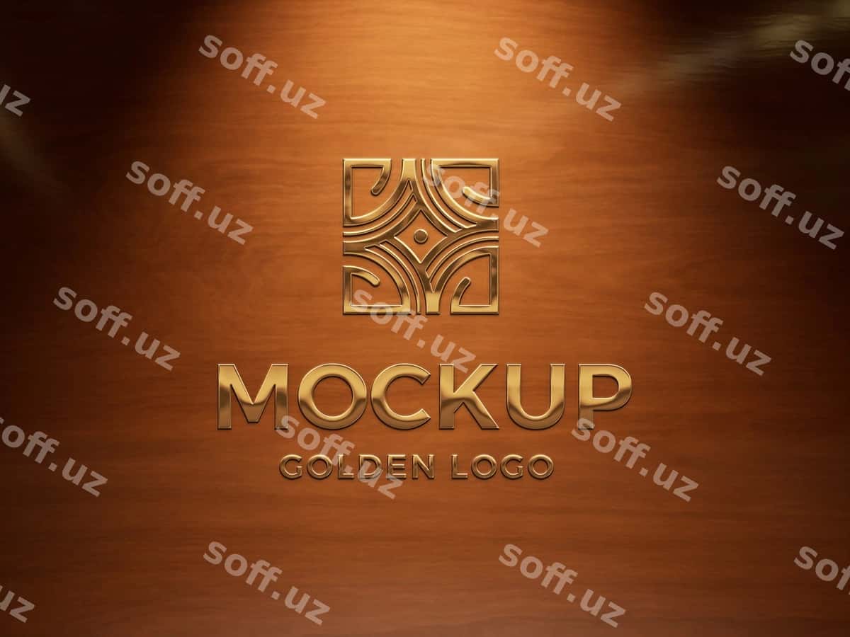Luksusli oltin logotip dizayni | Luxurious golden logo design 1