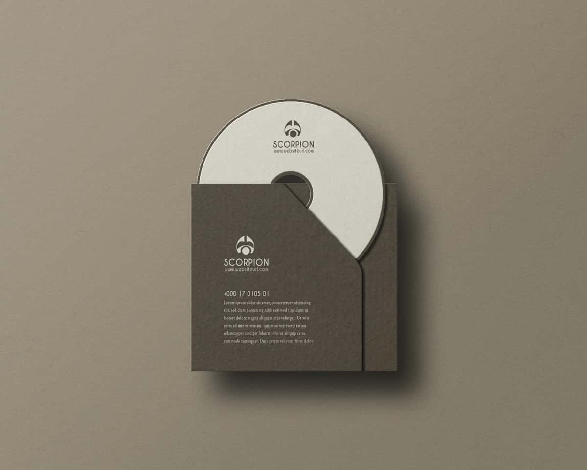 CD diskining maketi | Cd disk mockup 1
