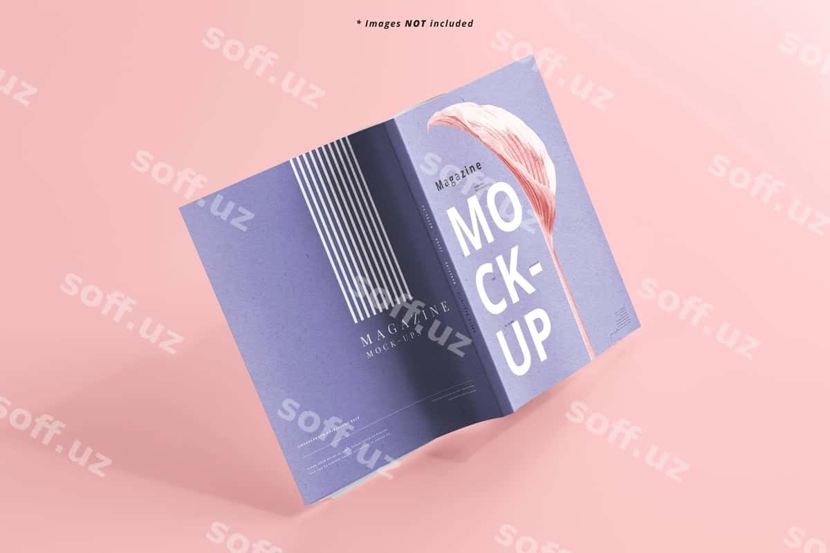 Jurnali namuna | Magazine mockup 1