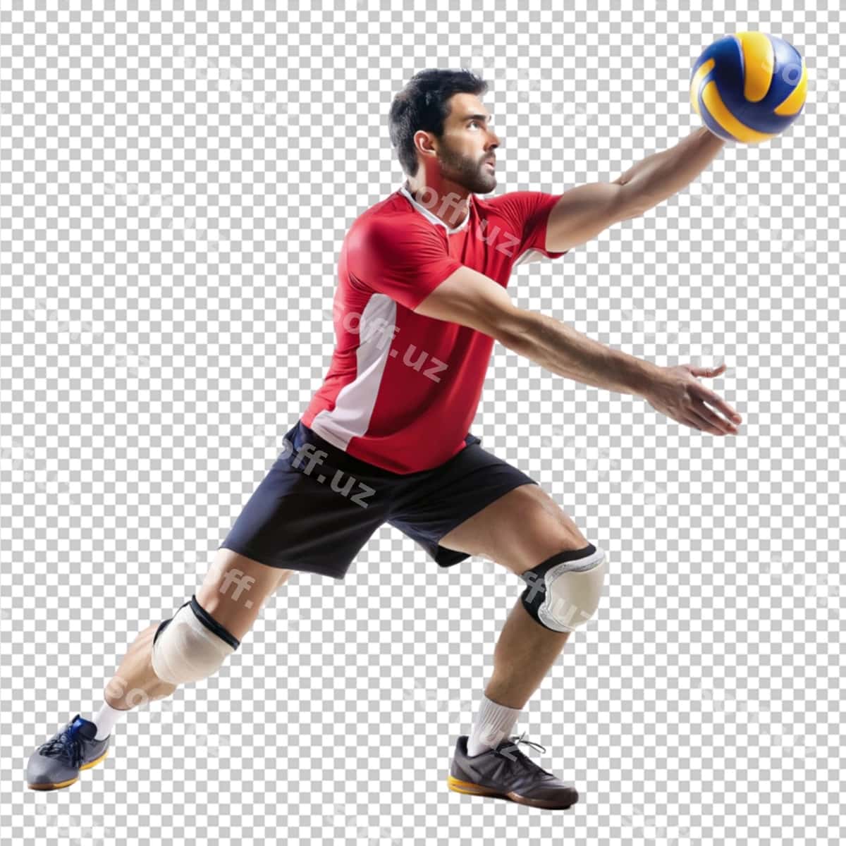 Er volleybol oyniyapman | Man playing volleyball 1