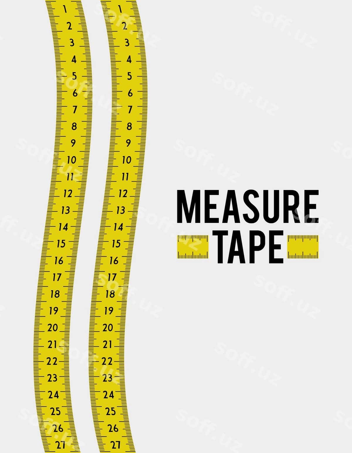 O'lchov lenta ovqatlanishi | Measure tape dieting 1