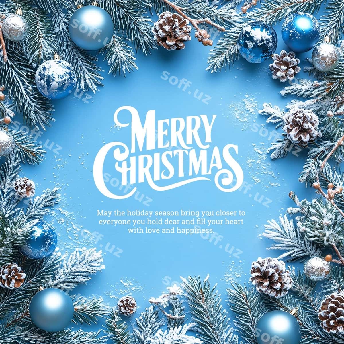 Rojdestvo muborak baner | Merry christmas banner 1